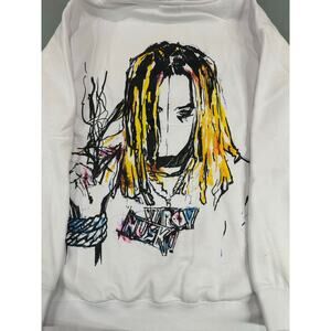 Revenge White Durk Painting Hoodie (Sm)